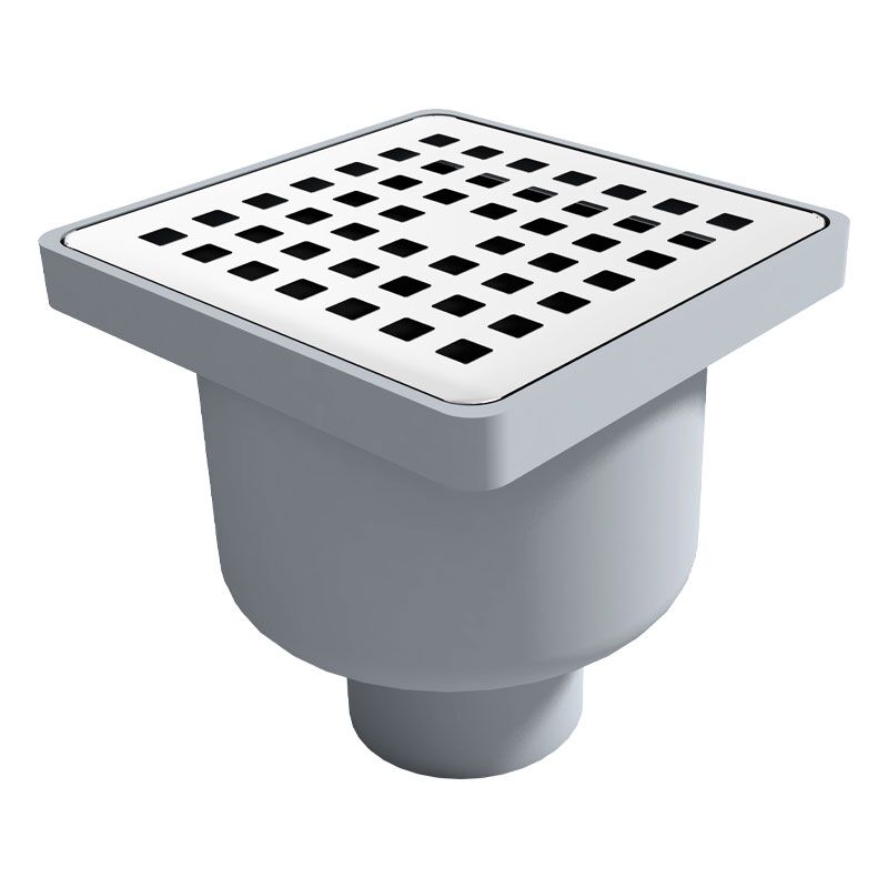 SÜZGEÇ 10*10 CM METAL Q50 DÜŞEY SABİT ÇIKIŞ