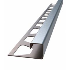 SERAMİK PROFİLİ 12 MM PASLANMAZ ÇELİK DIŞ KÖŞE AÇIK KARE AYNA 2,44 MT