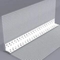 FİLELİ KÖŞE PROFİLİ BEYAZ A KALİTE 8X8CM