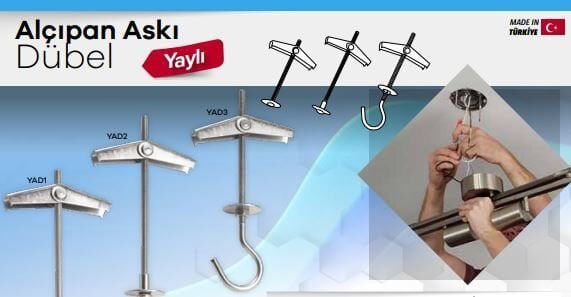 ALÇIPAN ASKI DÜBELİ YAYLI 12*95 100'LÜ