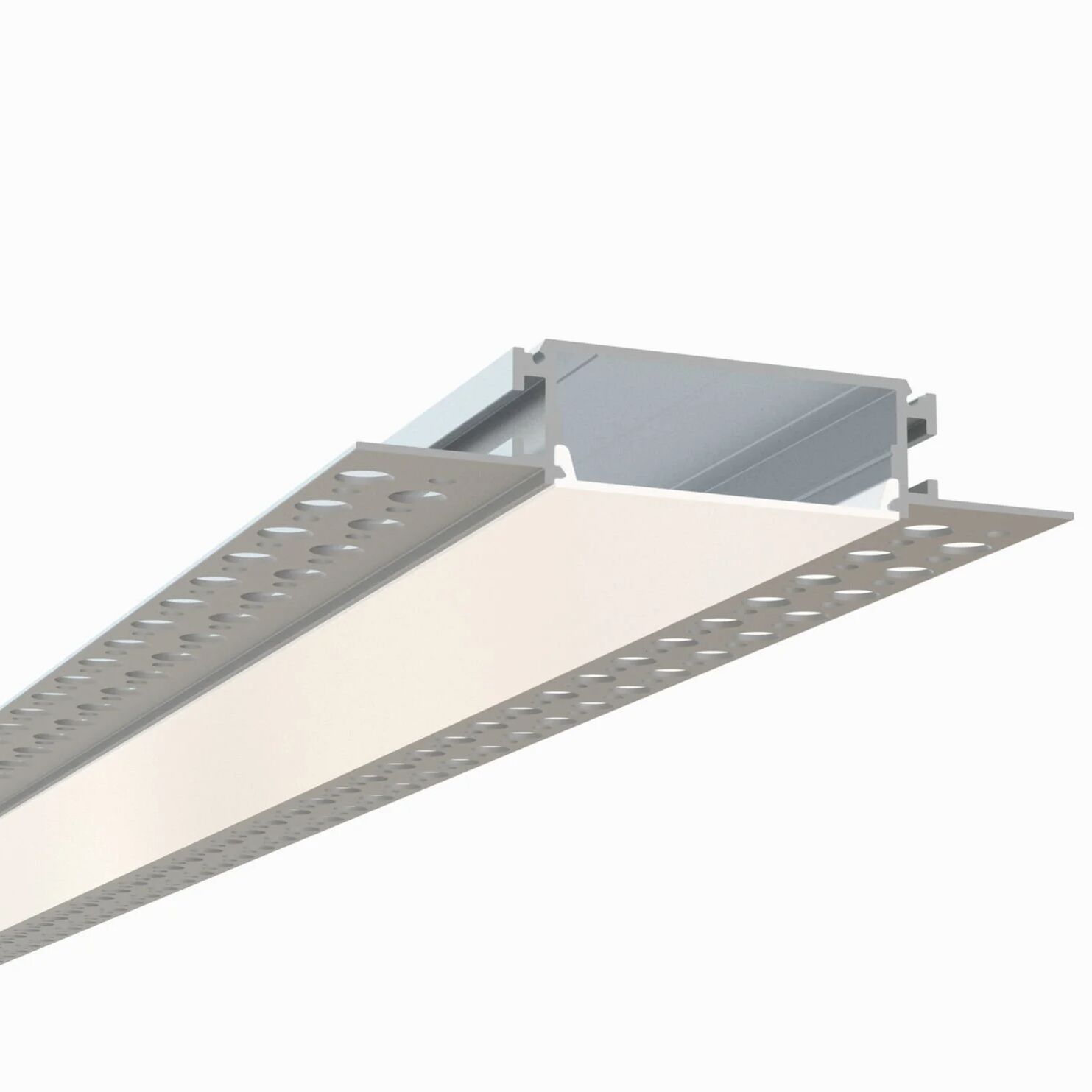 ALÜMİNYUM LED PROFİLİ - ALÇI LEVHA ALTI- 15x50mm 3M/AD