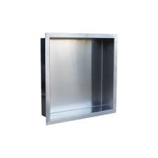 NİŞ PASLANMAZ 8x30x30 (BİNDİRMELİ KENAR) AYNA