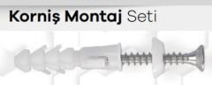 KORNİŞ MONTAJ SETİ 100LÜ