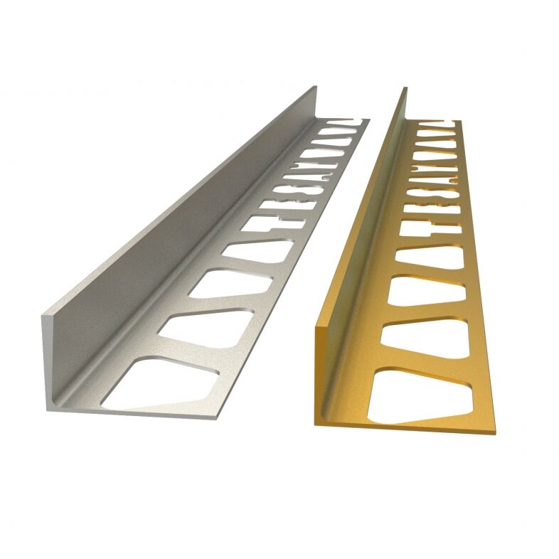 8 MM PASLANMAZ ÇELİK BİTİM PROFİLİ BRONZ
