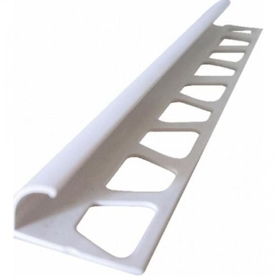 8 MM PVC FAYANS ÇITASI DIŞ KÖŞE BEYAZ (2,70MT)