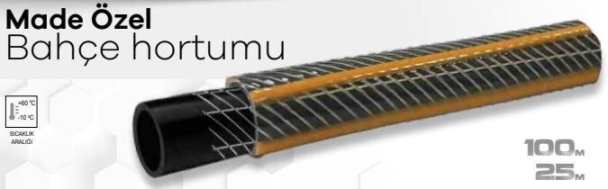 MADE ÖZEL BAHÇE HORTUMU 1/2 (25MT)