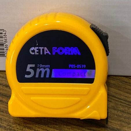 CETA FORM COMPACT ŞERİT METRE 5MM*19 MM / P05-0519