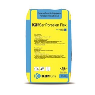 KARSER PORSELEN FLEX SERAMİK YAPIŞTIRICI C2TE BEYAZ