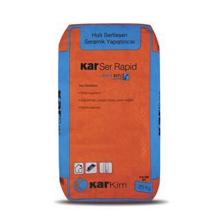 KARSER RAPİD SERAMİK YAPIŞTIRICI C2FTE GRİ